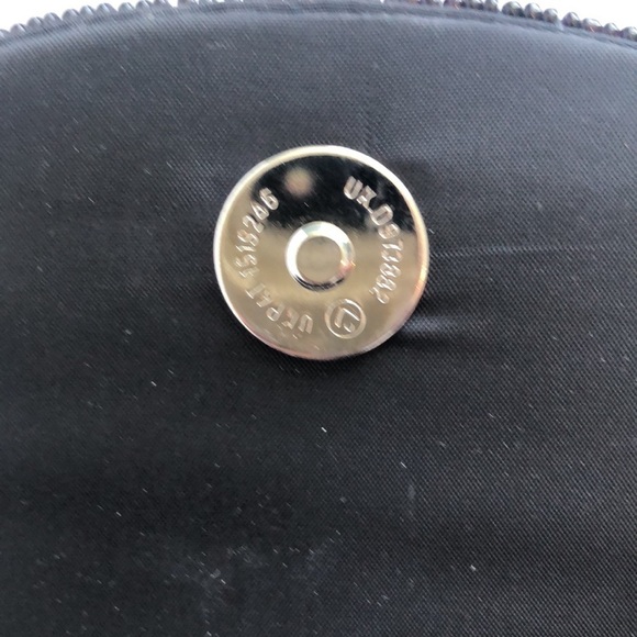 Made in Italy Black Clutch Beaded Evening Purse LP by Perfetto - Picture 7 of 13